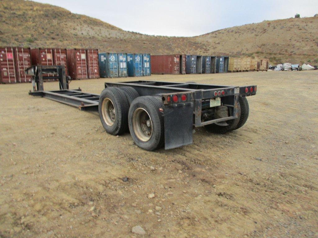 Pratt DD43218A Drop Deck Container Trailer,