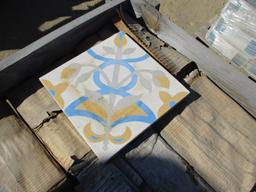 Pallet of 8" x 8" Granada Tiles.