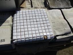Pallet of 12" x 12" Mosaic Tiles.