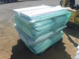 Pallet of (28) Fluorescent Light Fixtures.