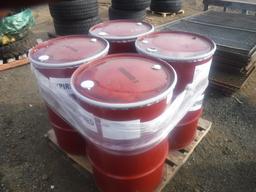 (4) 55 Gallon Drums of Grease Slop N112689.