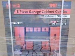 Unused TMG GCC08 11' 8-Piece Work Bench Station.