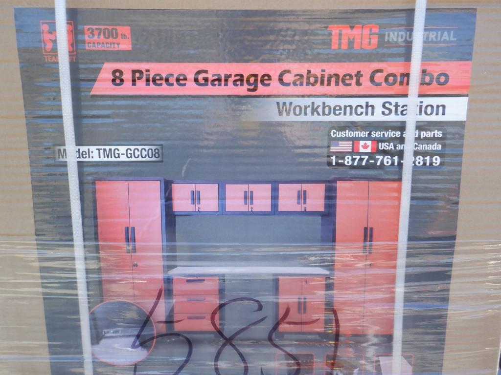 Unused TMG GCC08 11' 8-Piece Work Bench Station.