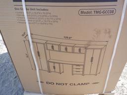 Unused TMG GCC08 11' 8-Piece Work Bench Station.