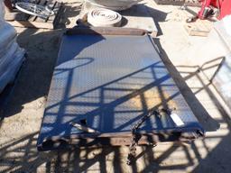 Pallet of (2) 24" x 24" Lift Gate Platforms.