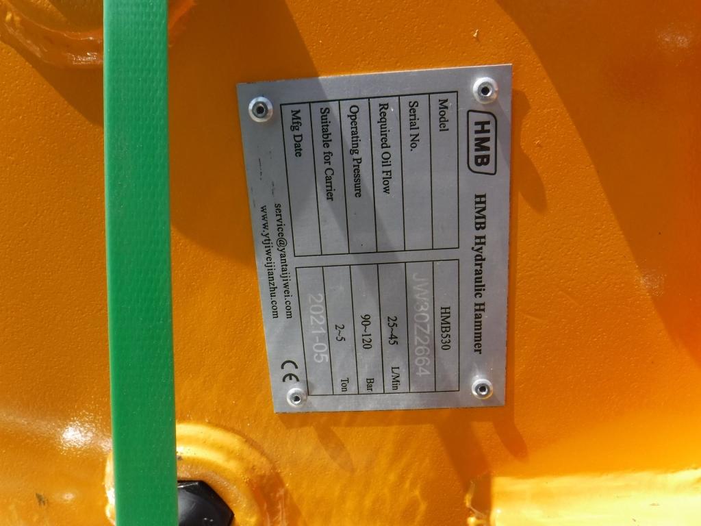 Unused 2021 Hanmen HMB530 Top Type Hydraulic