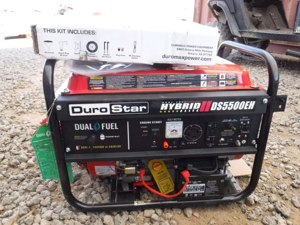 DuroStar DS5500EH 5500 Watt Hybrid Generator,
