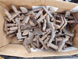 (2) Plastic Crates of Misc Bucket Teeth.