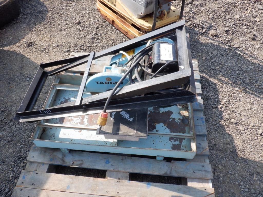 Target Wet Tile Saw,