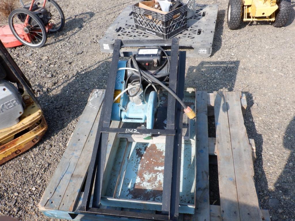Target Wet Tile Saw,