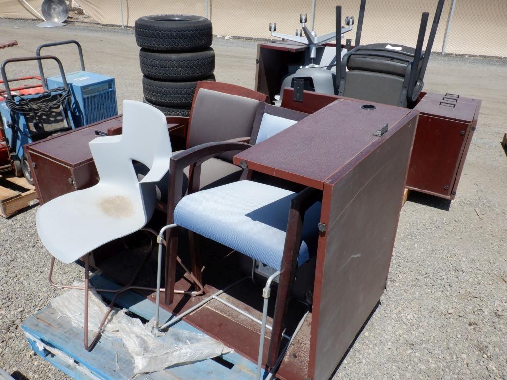 Misc Office Furniture and Chairs.