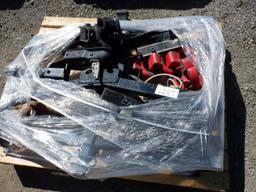 Pallet of Misc Truck Hitches.