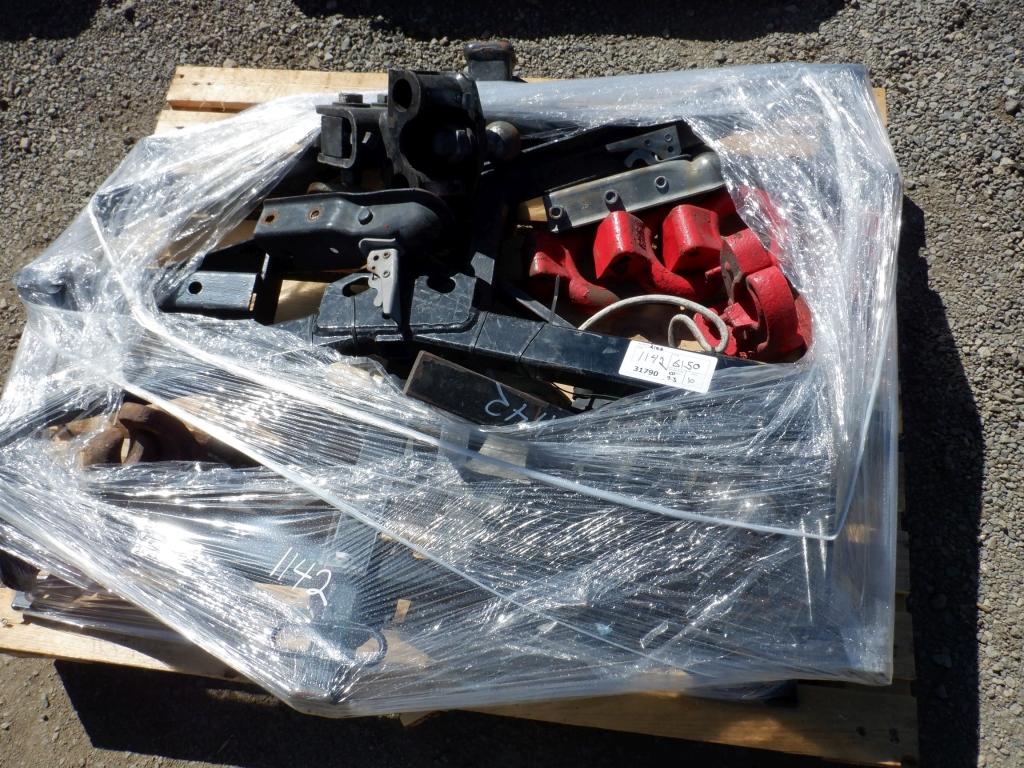 Pallet of Misc Truck Hitches.