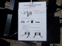Unused 2022 Mower King 48" Fork Attachment,