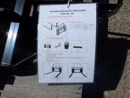 Unused 2022 Mower King 48" Forklift Attachment,