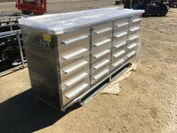 Unused 2022 Steelman 7' Work Bench,