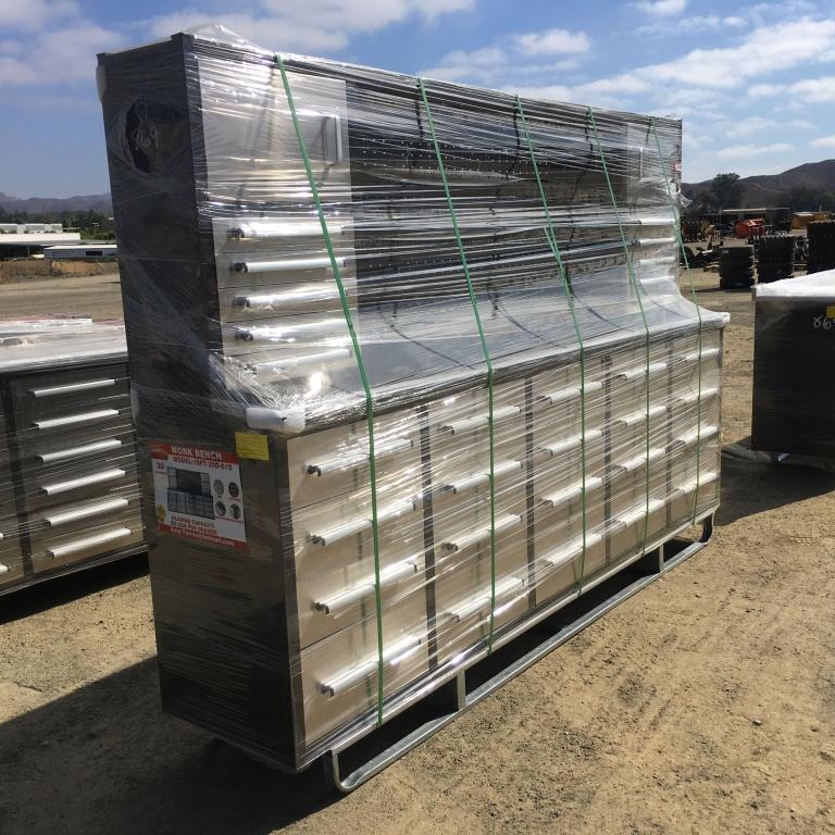 Unused 2022 Steelman 10' Work Bench,