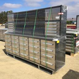 Unused 2022 Steelman 10' Work Bench,