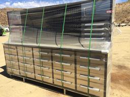 Unused 2022 Steelman 10' Work Bench,