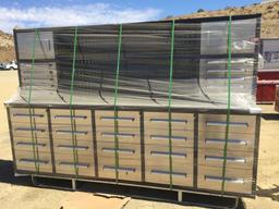 Unused 2022 Steelman 10' Work Bench,