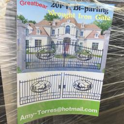 Unused 2022 Greatbear 20' Bi-Parting Iron Gate