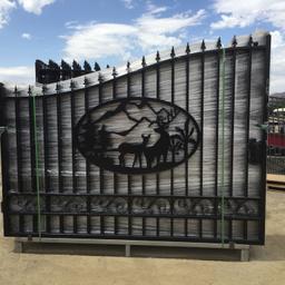Unused 2022 Greatbear 20' Bi-Parting Iron Gate