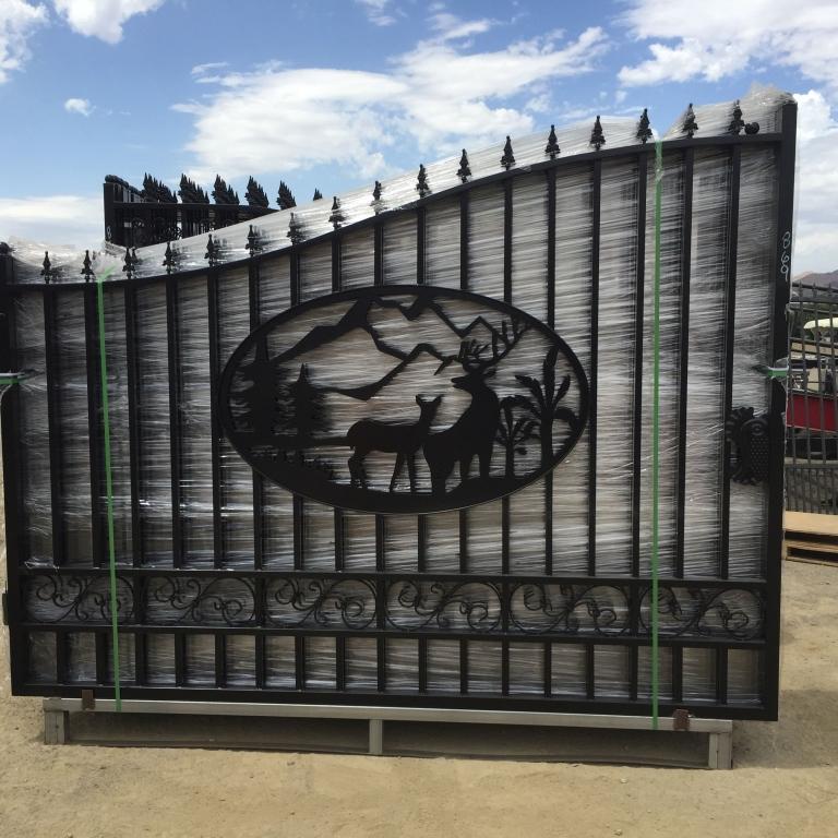 Unused 2022 Greatbear 20' Bi-Parting Iron Gate
