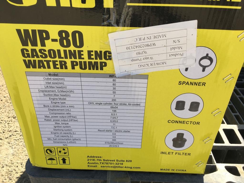 Unused 2022 Agrotk WP80 Water Pump,