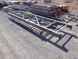 (2) 11' Pallet Rack Uprights,
