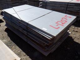 4' x 8' Wood Concrete Forms.