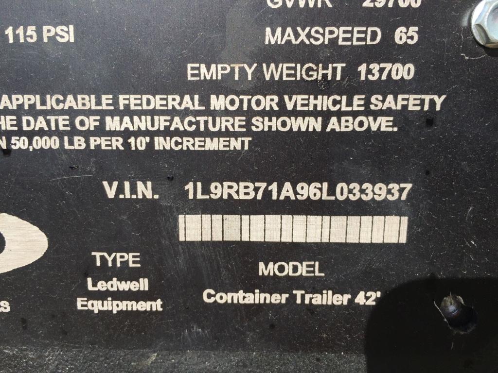 Ledwell Container Trailer,