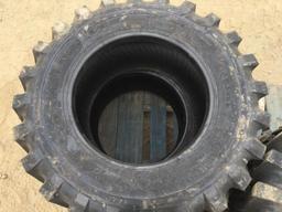 (4) Unused SKS332 12-16.5 Skid Steer Tires.