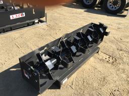 Unused 2022 JCT 72" Roto Tiller Attachment,