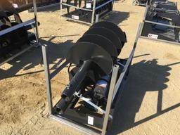 Unused 2022 JCT Hydraulic Auger Attachment,