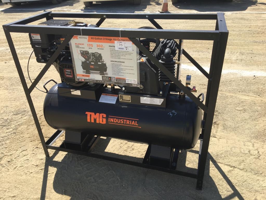 Unused TMG 40 Gallon Air Compressor,