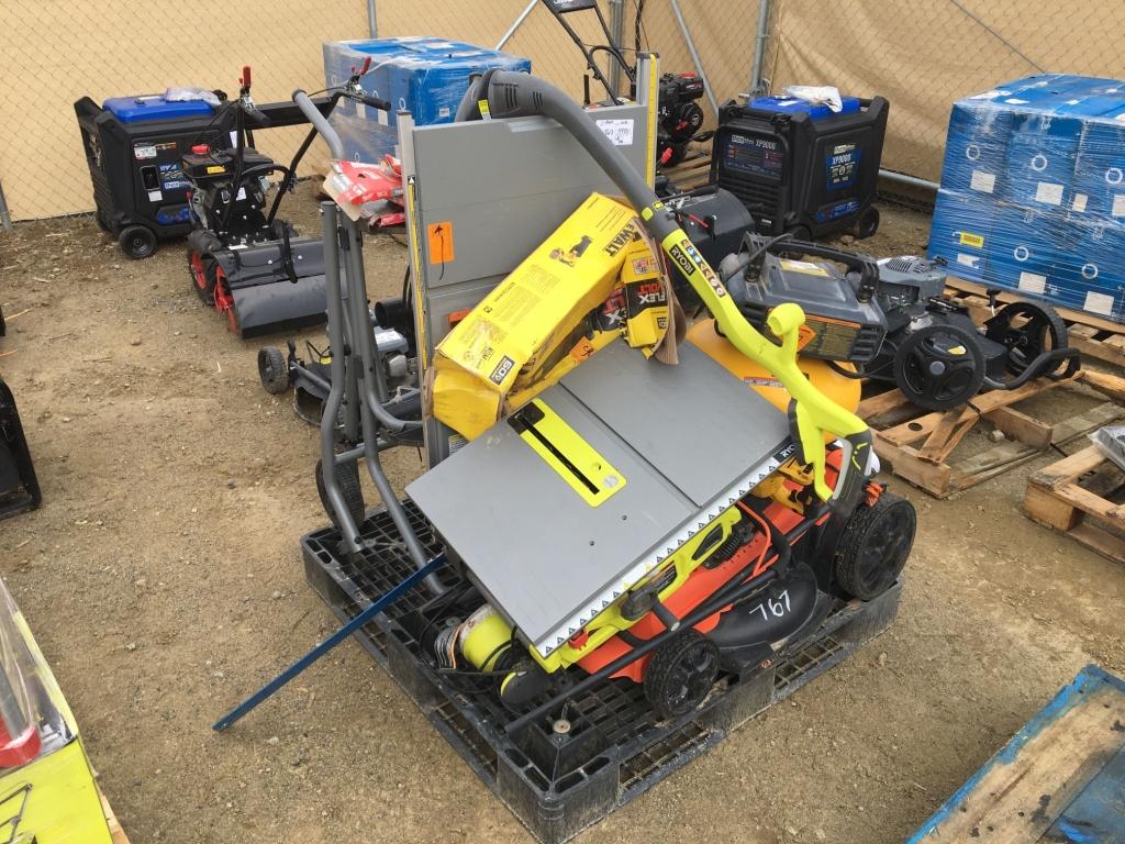 Pallet of Misc Tools, Including