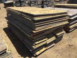 4' x 8' Wood Concrete Forms.