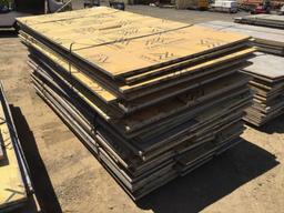 4' x 8' Wood Concrete Forms.