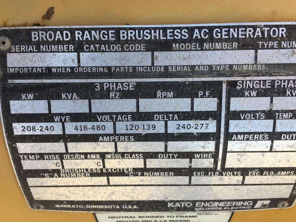 Broad Range Brushless 94702 Generator,