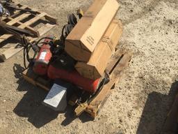 (3) Hoists, and (2) Sweeper Brushes.