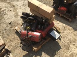 (3) Hoists, and (2) Sweeper Brushes.