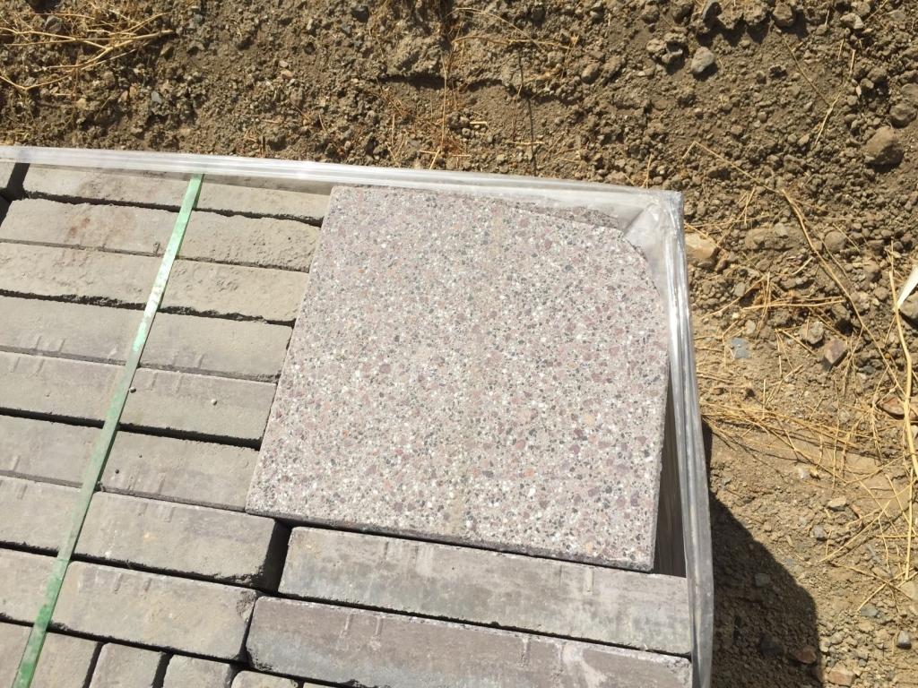 Pallet of Misc 12" x 12" x 2" Concrete Pavers.