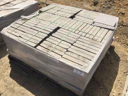 Pallet of Misc 12" x 12" x 2" Concrete Pavers.