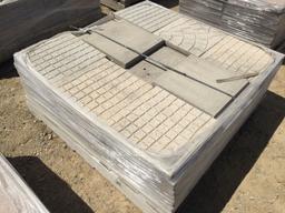Pallet of Misc 16" x 16" Concrete Pavers.