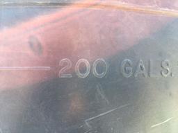 200 Gallon Tank.