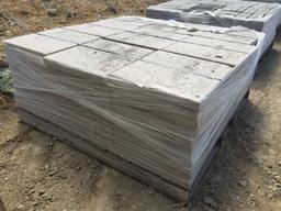 Pallet of Misc 16" x 16" Concrete Pavers.