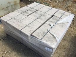 Pallet of Misc 16" x 16" Concrete Pavers.