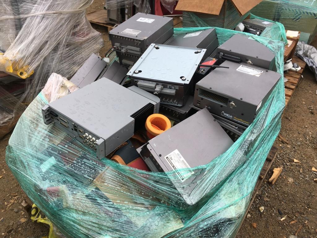 (3) Pallets of Transit Bus Electronic Devices.