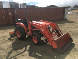 2018 Kubota L2501D Utility Tractor,