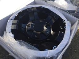 Pallet of (4) Universal 17" 6-Lug Rims.